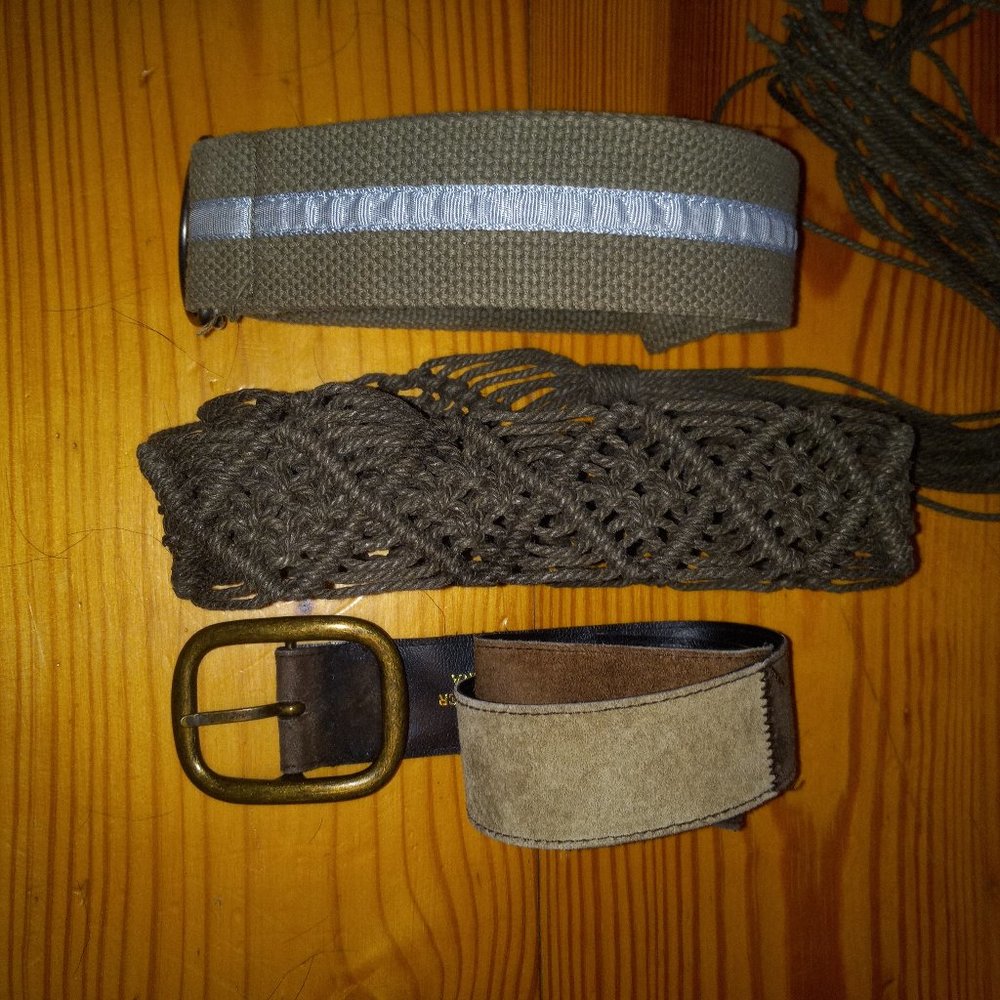 3 Retro 38" belts